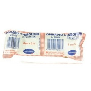 OVÍNADLO Hydrofilné pletené sterilné 8 cm x 5 m 1 ks