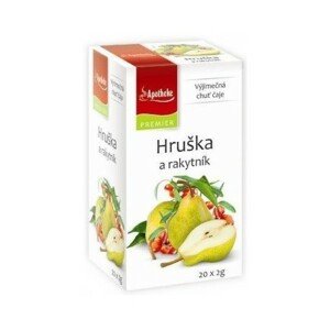 APOTHEKE Premier selection čaj hrušku a rakytník 20 x 2 g