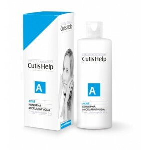 CUTISHELP Akné konopná micelárna voda 200 ml