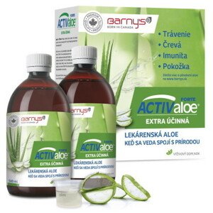 BARNY'S Activ aloe forte 2 x 500 ml