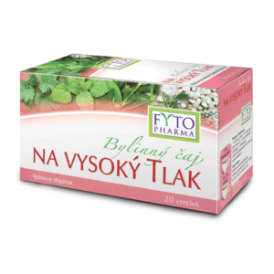 FYTO Bylinný čaj na vysoký tlak 20 x 1,25 g