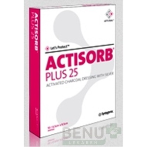 ACTISORB PLUS 25 10,5cmx10,5cm 1ks