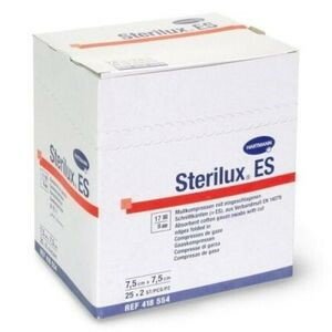 STERILUX ES Sterilný 7,5 x 7,5 cm 25 x 2 kusov