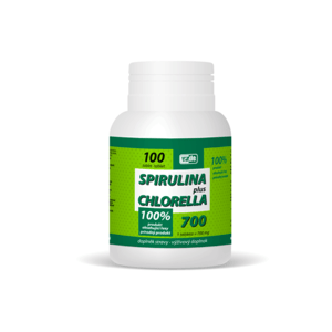 VIRDE Spirulina + Chlorella 100 tablety