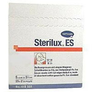 STERILUX ES Sterilný 5 x 5cm 25 x 2 kusy