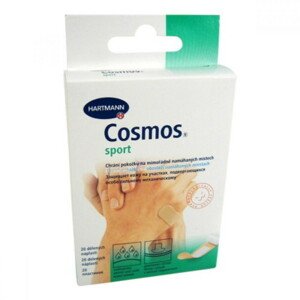 COSMOS Na šport náplasť 1,9 x 7,2 cm 20 kusov