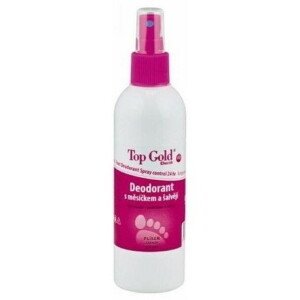 TOP GOLD Deo s nechtíkom a šalviou + tea tree oil 150 g