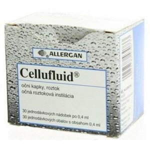 CELLUFLUID očné kvapky 30 x 0,4 ml