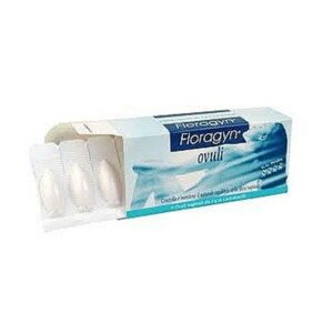 FLORAGYN Vaginálne čapíky 6 ks