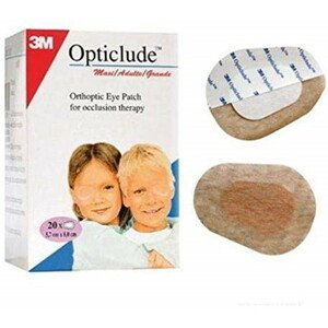 3M OPTICLUDE Standard maxi očná náplasť 20 kusov