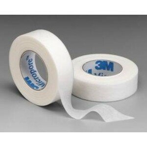 3M MICROPORE náplasť biela 1,25 cm x 9,1 m cievka 24 kusov