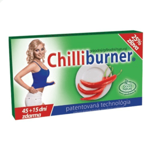FAVEA Chilliburner akcia 25% zľava 45 + 15 tabliet ZADARMO