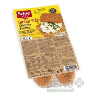SCHÄR Ciabatta rustica žemle 4 x 50g