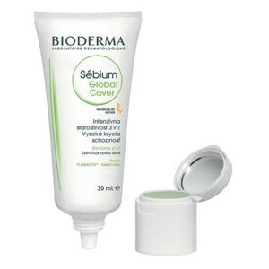 BIODERMA Sébium global cover krycí krém na akné 30 ml + 2 g