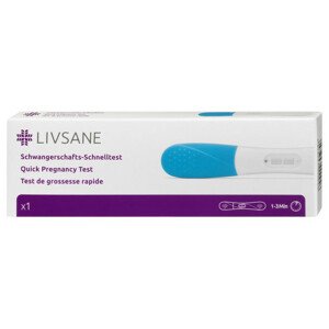 LIVSANE Rýchly tehotenský test 1 kus