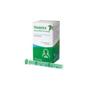 HEDELIX Sirup 200 ml + dávkovacia striekačka
