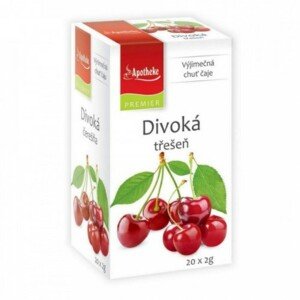 APOTHEKE Premier selection čaj divoká čerešňa 20 x 2 g