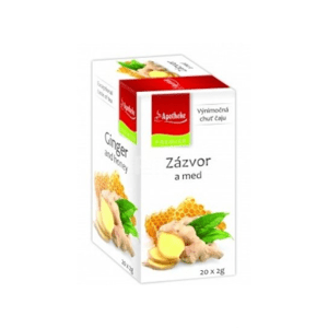 APOTHEKE Premier selection čaj zázvor a med 20 x 2g