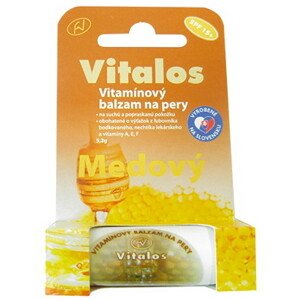 VITALOS Balzam na pery med SPF 15 4,5 g
