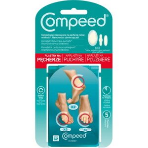 COMPEED Náplasť na pľuzgiere mix 5 ks