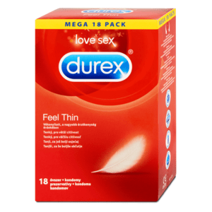 DUREX Feel thin classic kondóm 18 ks