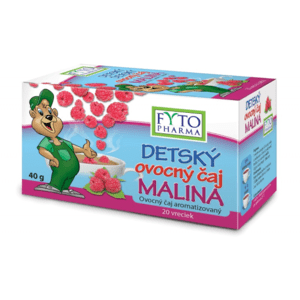 FYTO Detský ovocný čaj malina 20 x 2 g