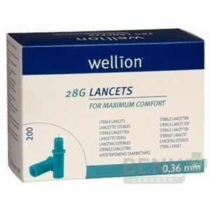 WELLION Lancets 28 g - lanceta sterilná 200 kusov