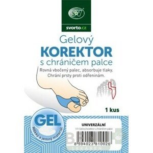 SVORTO Gélový korektor s chráničom palca 1 kus