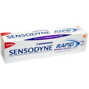 SENSODYNE Rapid zubná pasta proti bolesti citlivých zubov 75 ml