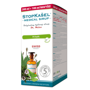 DR. WEISS Stopkašeľ medical sirup 200 ml + 100 ml ZADARMO