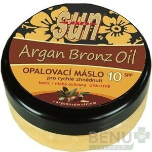 SUNVITAL Argan bronz oil opaľovacie maslo SPF10 200 ml