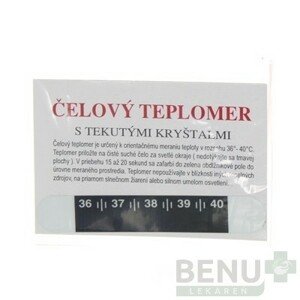 TEPLOMER čelový 1 kus