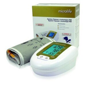MICROLIFE Tlakomer digitálny BP 3AG1 zlatý 1 kus + teplomer