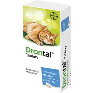 DRONTAL Pre mačky 24 tabliet