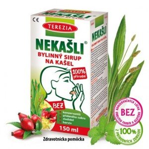 TEREZIA Nekašli bylinný sirup na kašeľ 150 ml