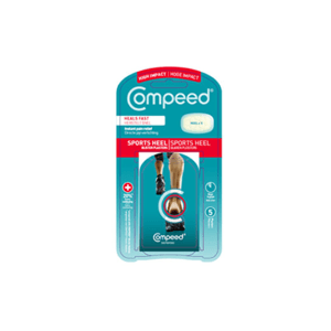 COMPEED Náplasť športová na pľuzgiere päta 5 ks