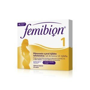 FEMIBION 1 Plánovanie a prvé týždne tehotenstva 28 tabliet
