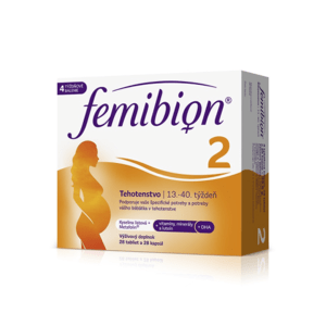 FEMIBION 2 Tehotenstvo 28 tabliet + 28 kapsúl
