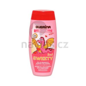 Subrína Sweety 3in1 - Detský sprchový gél a šampón s kondicionérom 250ml