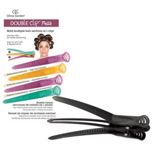 Olivia Garden Double Clip Petite - 4 ks v balení