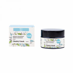 Navia / Kvítok Kvítok Krémový Dezodorant Unisex 30ml - Chladivý vánok