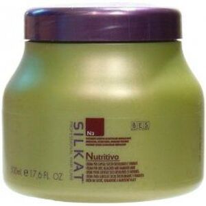 BES Silkat Nutritivo Creme 1000ml - Maska na poškodený vlas