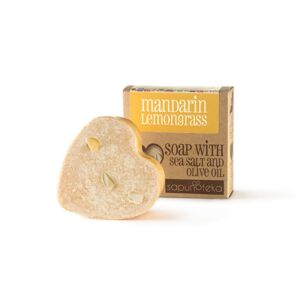 Sapunoteka Soap Sea Salt Mandarin & Lemongrass 125g - Mandarinka a citrónová tráva