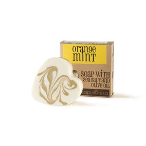 Sapunoteka Soap Sea Salt Orange & Mint 125g - Mydlo pomaranč a mäta s morskou soľou