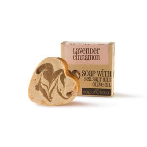 Sapunoteka Soap Sea Salt Lavender & Cinnamon 125g - Levanduľa a škorica s morskou soľou