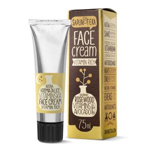 Sapunoteka Night Cream Vitamin 75ml - Vitamínový nočný krém na pleť
