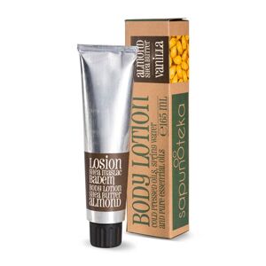 Sapunoteka Body Lotion Almond 165ml - Telový krém s mandlovým olejom a bambuckým maslom
