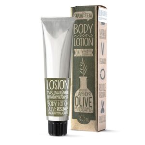 Sapunoteka Body Lotion Olive 175ml - Telový krém s olivovým a makadamiovým olejom