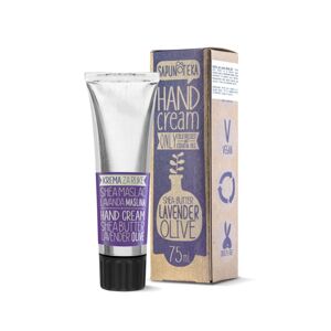 Sapunoteka Hands Cream Olive & Lavender 75ml - Krém na suché ruky olivy a levanduľa