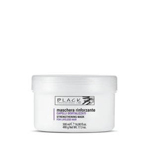 Black Mask Strengthening 500ml -Posilňujúca regeneračná maska pre slabé vlasy